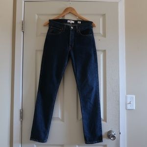 RE/DONE High-rise Non-stretch Cigarette jeans